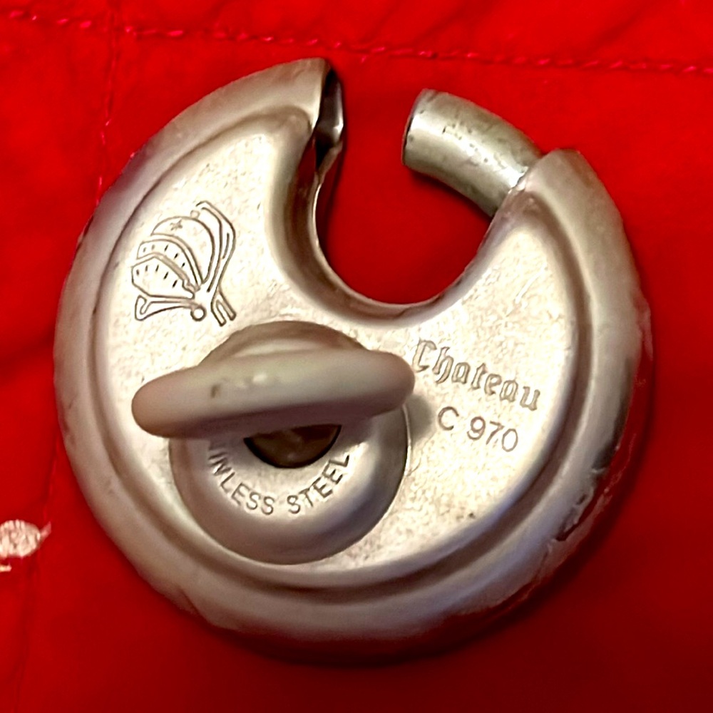 🔥Master Lock Silver Disc Padlock with key